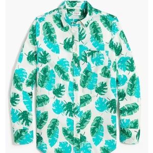 NWOT J Crew Factory Button Down Shirt, Size S